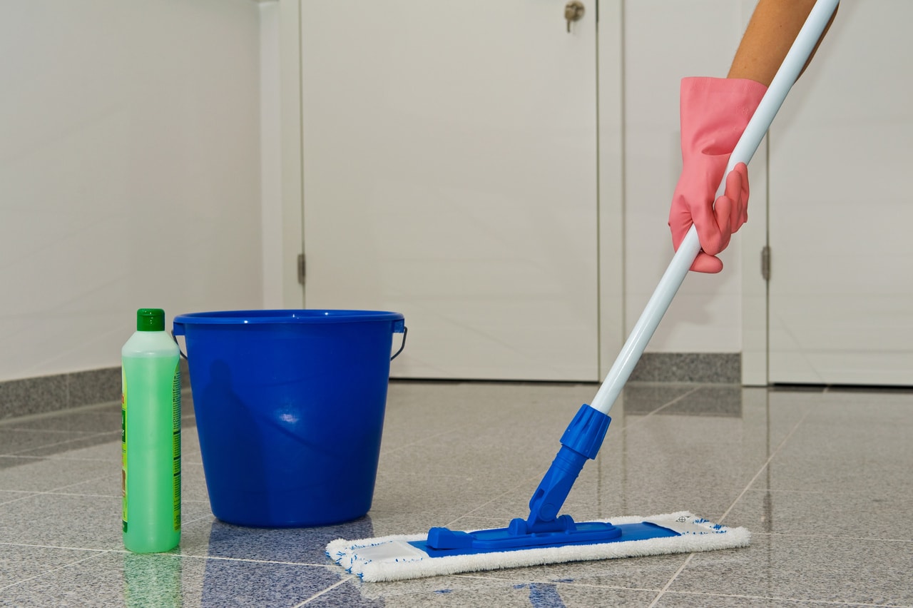 Granitfliesen Reinigung